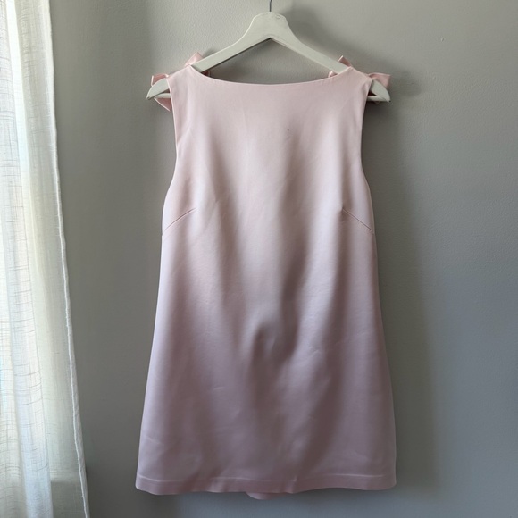 Majorelle Chiara Mini Dress Charmeuse Heavy Satin Bow Party Bridal Ballerina - Picture 2 of 5